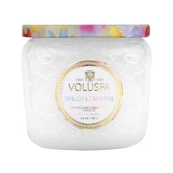 Voluspa Wildflowers - Petite Jar Candle -Voluspa SP22 PRopt 8148 1 WEB