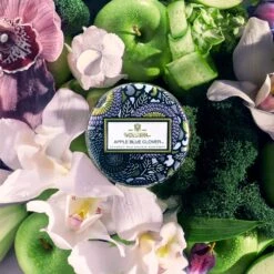 Voluspa Apple Blue Clover - Mini Tin Candle -Voluspa Voluspa AppleBlueClover 1