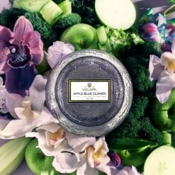 Voluspa Apple Blue Clover - Chawan Bowl Candle -Voluspa Voluspa AppleBlueClover 14oz 1