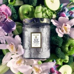 Voluspa Apple Blue Clover - Large Jar Candle -Voluspa Voluspa AppleBlueClover 18oz