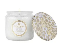Voluspa Suede Blanc - Petite Jar Candle 10 Voluspa Suede Blanc - Petite Jar Candle -Voluspa Voluspa Jan2021 0193