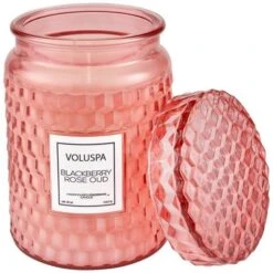 Voluspa - Blackberry Rose Oud Candle