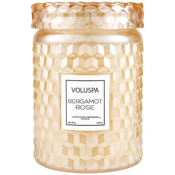 Voluspa - Bergamot Rose Candle 3 Voluspa - Bergamot Rose Candle