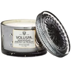 Voluspa Makassar Ebony & Peach - Corta Maison Candle -Voluspa corta maison candle wlid boxed makassar ebony peach 6812 4.jpg eb03