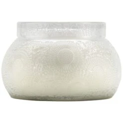 Voluspa Mokara - Chawan Bowl Candle -Voluspa embossed glass chawan bowl wlid mokara 7268 1.jpg 267c