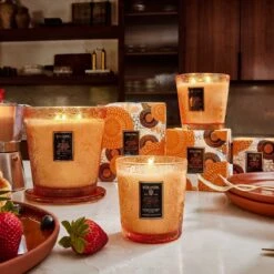 Voluspa - Spiced Pumpkin Latte Classic Candle -Voluspa f23 lfopt 73421 001