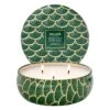 Voluspa - Noble Fir Garland 3 Wick Tin Candle -Voluspa f23 propt 54510 001
