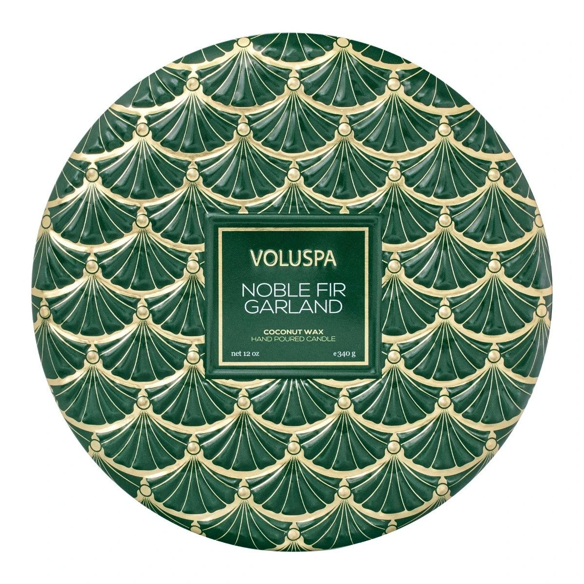 Voluspa - Noble Fir Garland 3 Wick Tin Candle 5 Voluspa - Noble Fir Garland 3 Wick Tin Candle - Image 3