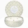 Voluspa - Eucalyptus & White Sage 3 Wick Tin Candle