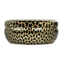 Voluspa - Burning Woods 3 Wick Tin Candle 10 Voluspa - Burning Woods 3 Wick Tin Candle -Voluspa fa21 propt 8227 003