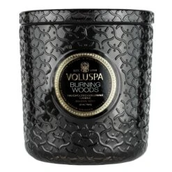 Voluspa - Burning Woods Luxe Candle 10 Voluspa - Burning Woods Luxe Candle -Voluspa fa21 propt 8237 002