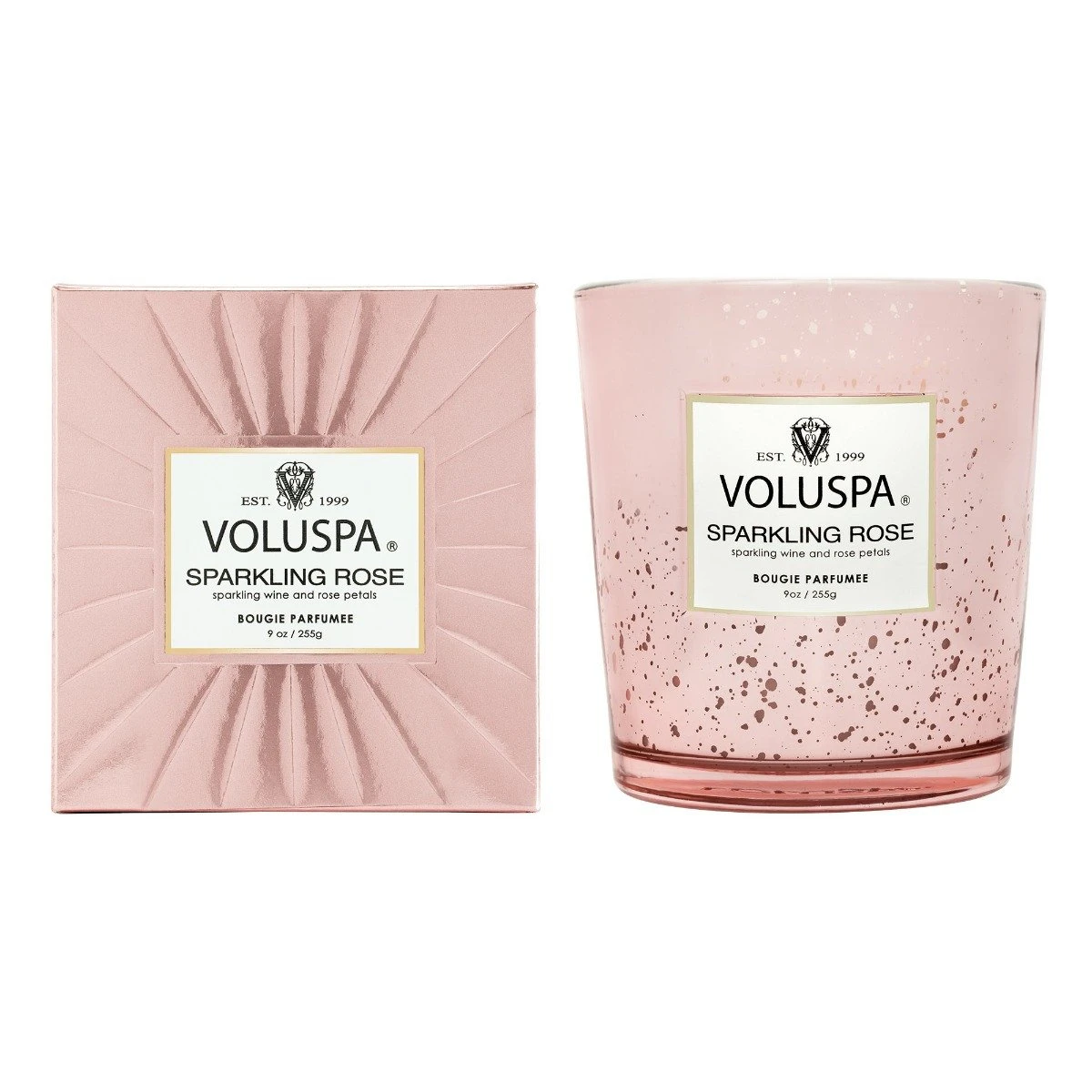 Voluspa - Sparkling Rose Classic Candle 3 Voluspa - Sparkling Rose Classic Candle