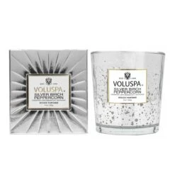 Voluspa - Silver Birch Peppercorn Classic Candle