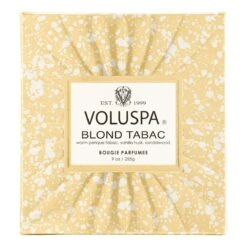 Voluspa - Blond Tabac Classic Candle -Voluspa fa22 propt 6649 4 web