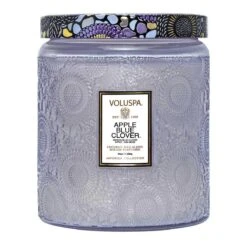 Voluspa - Apple Blue Clover Luxe Candle