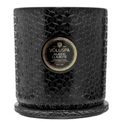 Voluspa - Ambre Lumiere 5 Wick Hearth Candle -Voluspa fa22 propt ambre 8502 3