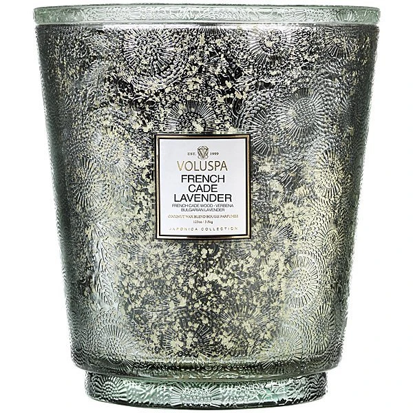 Voluspa - French Cade & Lavender 5 Wick Hearth Candle 3 Voluspa - French Cade & Lavender 5 Wick Hearth Candle