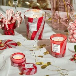 Voluspa - Crushed Candy Cane 3 Wick Hearth Candle -Voluspa ho21 lf 5406 5436 5416 2 web 1