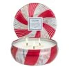 Voluspa - Crushed Candy Cane 3 Wick Tin Candle -Voluspa ho21 propt 5456 001