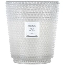 Voluspa - Milk Rose 5 Wick Hearth Candle