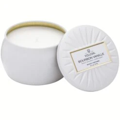 Voluspa Bourbon Vanille - Mini Tin Candle