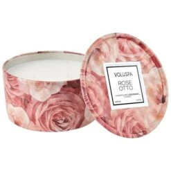 Voluspa - Rose Otto 2 Wick Mini Tin Candle