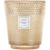 Voluspa Bergamot Rose - 5 Wick Hearth Candle -Voluspa roses hearth 5 wick glass candle bergamot rose 1 18fe