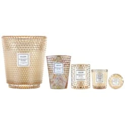Voluspa Bergamot Rose - 5 Wick Hearth Candle -Voluspa roses hearth 5 wick glass candle bergamot rose 3 e6ed