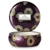 Voluspa - Santiago Huckleberry 3 Wick Tin Candle -Voluspa santiago3 wick tin ltd 1