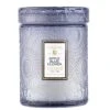 Voluspa - Apple Blue Clover Embossed Small Glass Candle -Voluspa screen shot 2021 02 13 at 2.57.20 pm