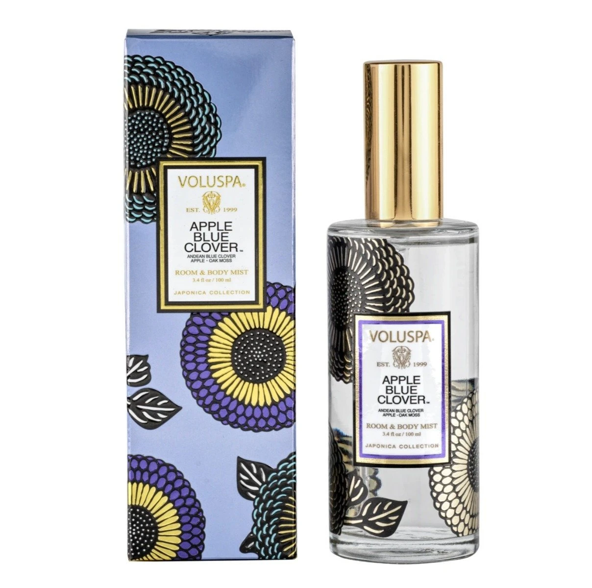 Voluspa - Apple Blue Clover Room Spray & Body Mist 3 Voluspa - Apple Blue Clover Room Spray & Body Mist