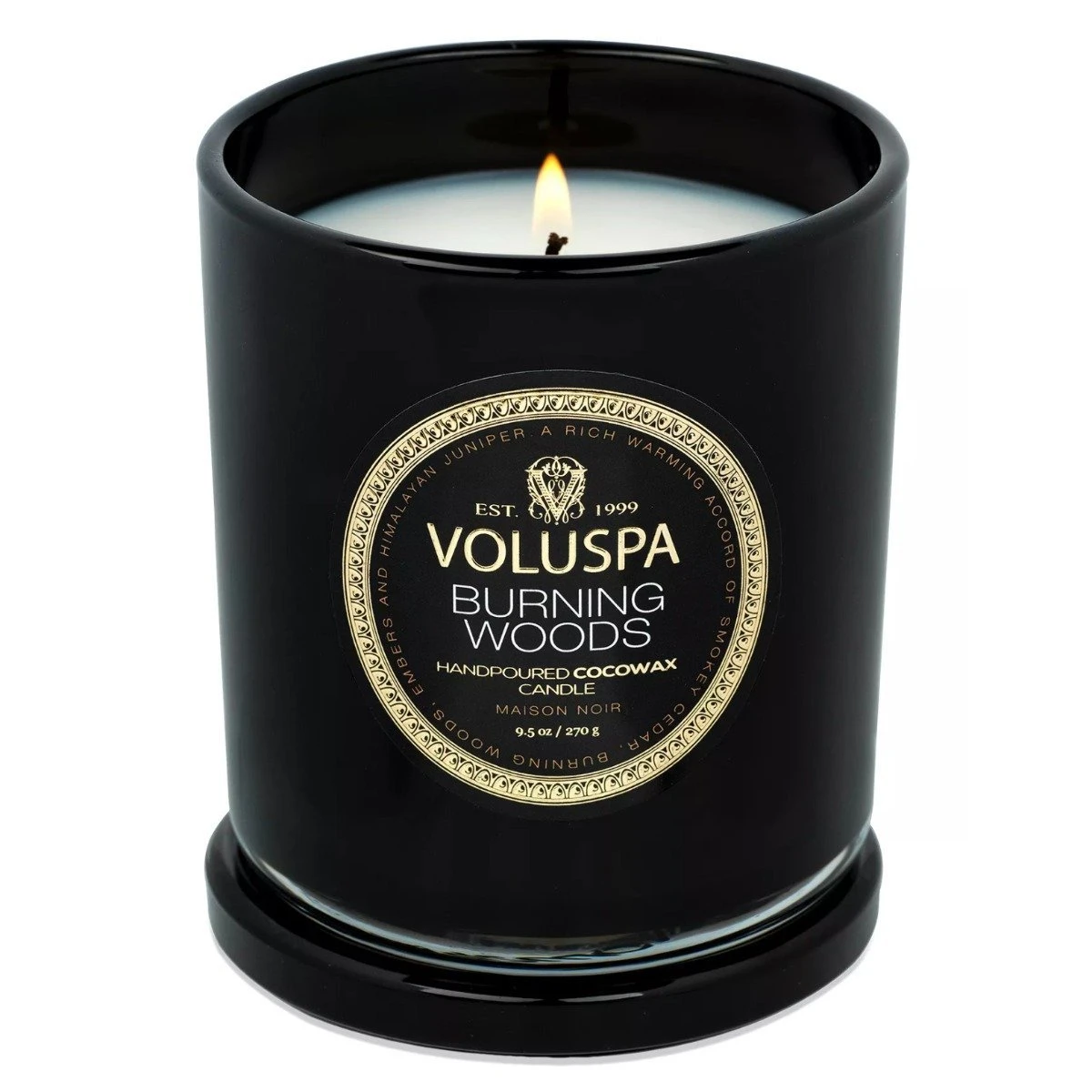 Voluspa - Burning Woods Candle 4 Voluspa - Burning Woods Candle - Image 2