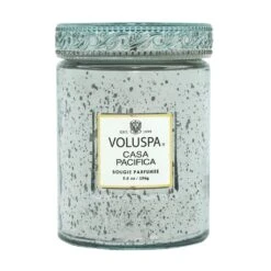 Voluspa - Casa Pacifica Embossed Small Glass Candle