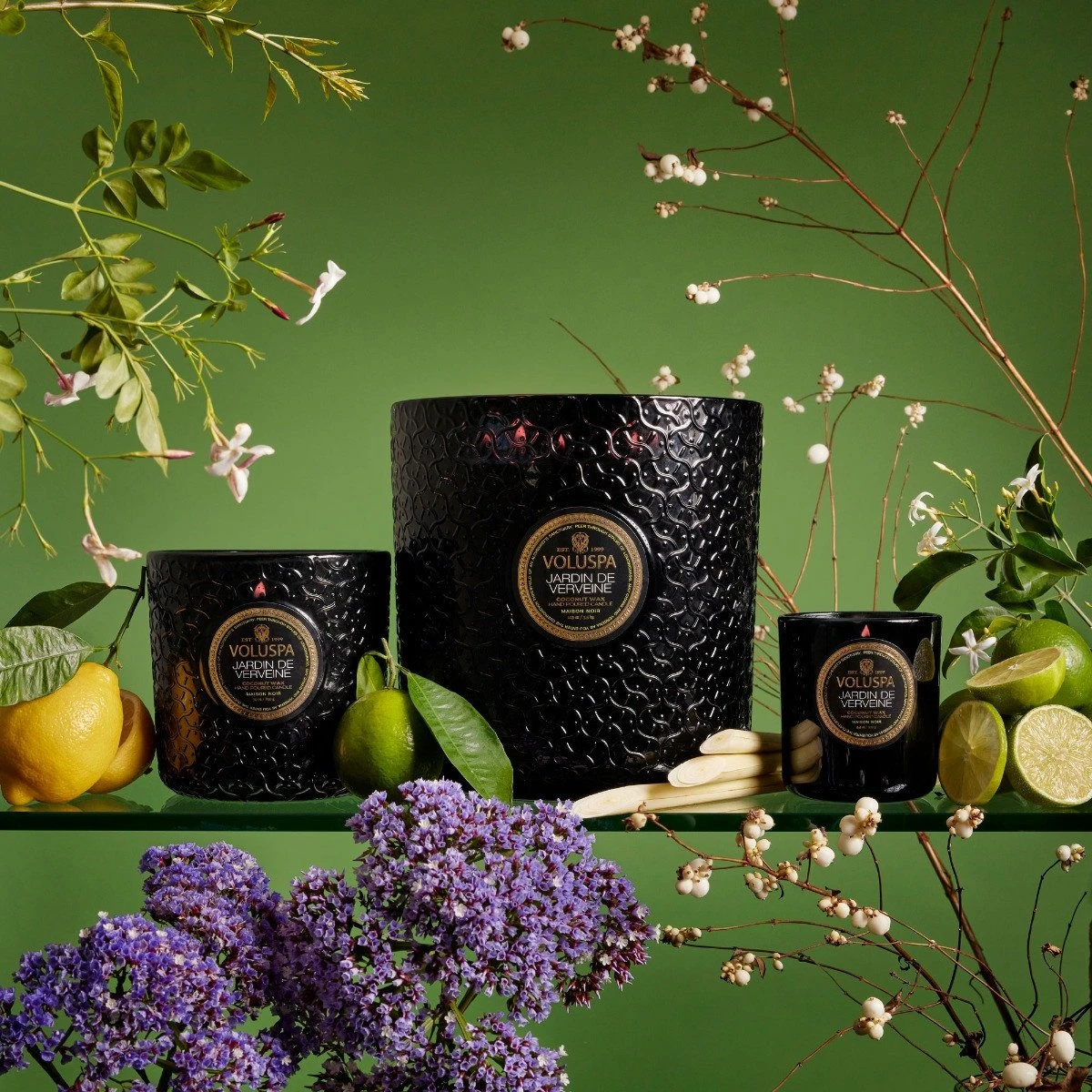 Voluspa - Jardin De Verveine 5 Wick Hearth Candle 7 Voluspa - Jardin De Verveine 5 Wick Hearth Candle - Image 5