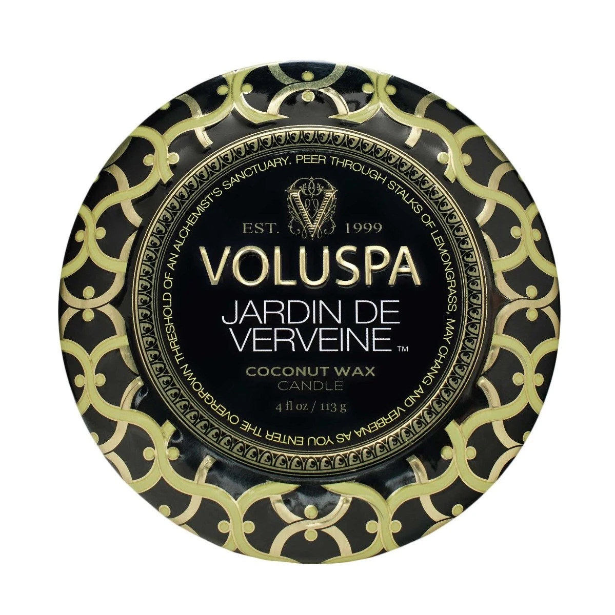 Voluspa - Jardin De Verveine Mini Tin Candle 4 Voluspa - Jardin De Verveine Mini Tin Candle - Image 2
